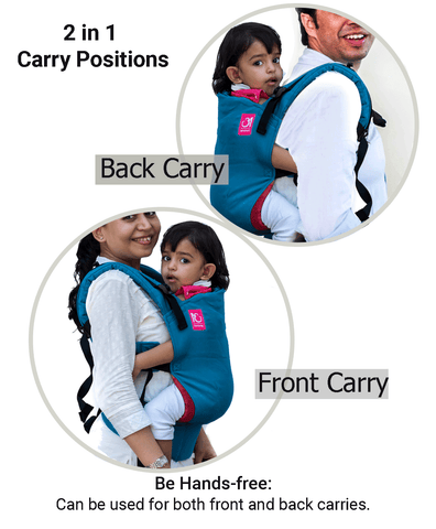 Anmol Basic Pastel Peach SSC - Anmol Baby Carriers