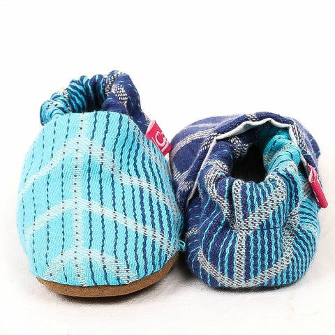 Image of Sanskriti Blue Shoes - Anmol Baby Carriers