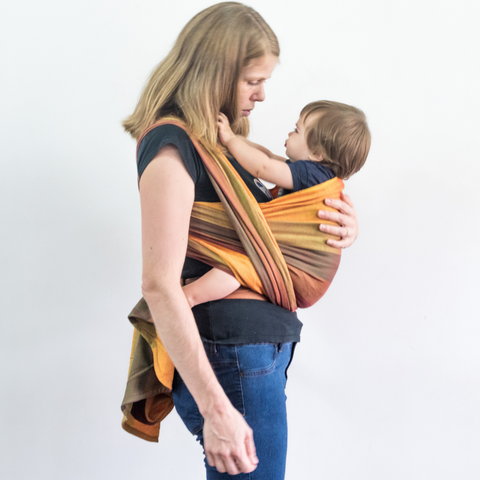 Image of Radha  Handwoven Baby Wrap - Anmol Baby Carriers