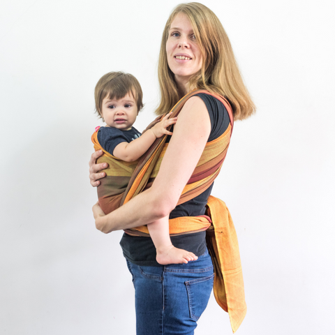 Image of Radha  Handwoven Baby Wrap - Anmol Baby Carriers