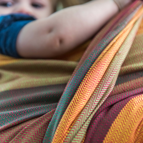 Image of Radha  Handwoven Baby Wrap - Anmol Baby Carriers