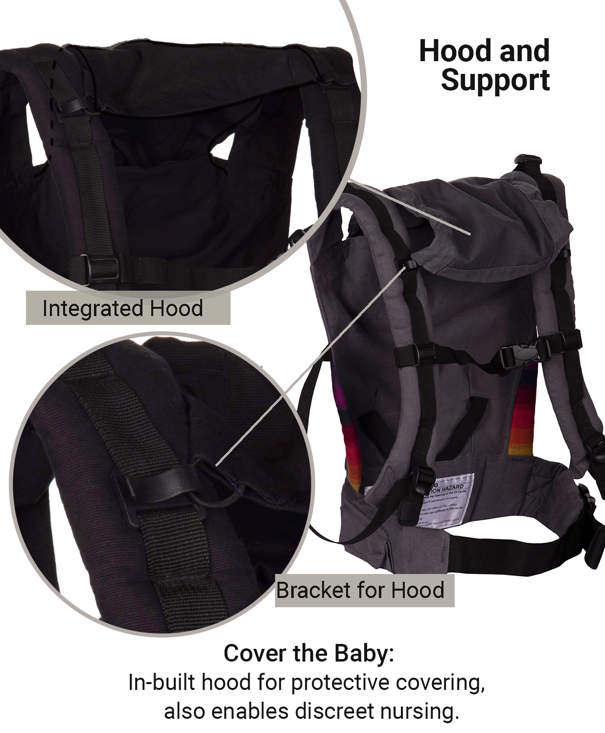Anmol Easy Grey - Anmol Baby Carriers