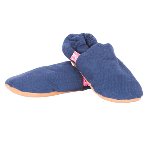 Image of Anmol Basic Navy Blue Shoes - Anmol Baby Carriers