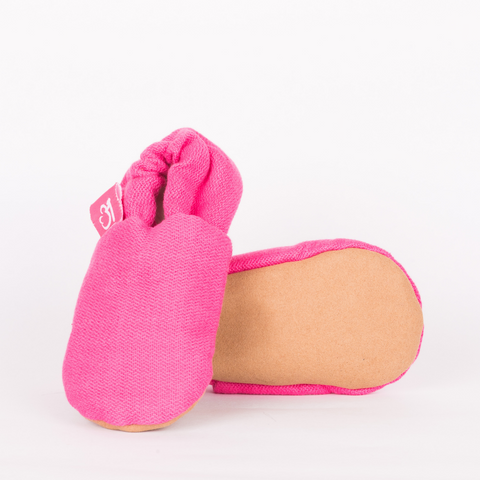 Anmol Basic Pink Shoes - Anmol Baby Carriers