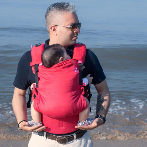 Image of Deep Red Flexy - Anmol Baby Carriers