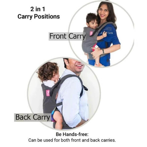 Image of Anmol Easy Grey - Anmol Baby Carriers