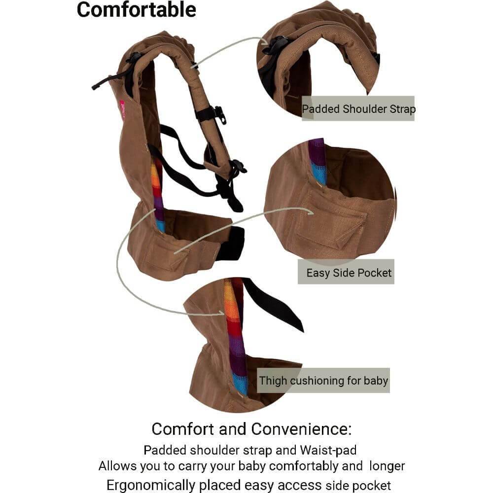 Anmol Easy Khaki - Anmol Baby Carriers