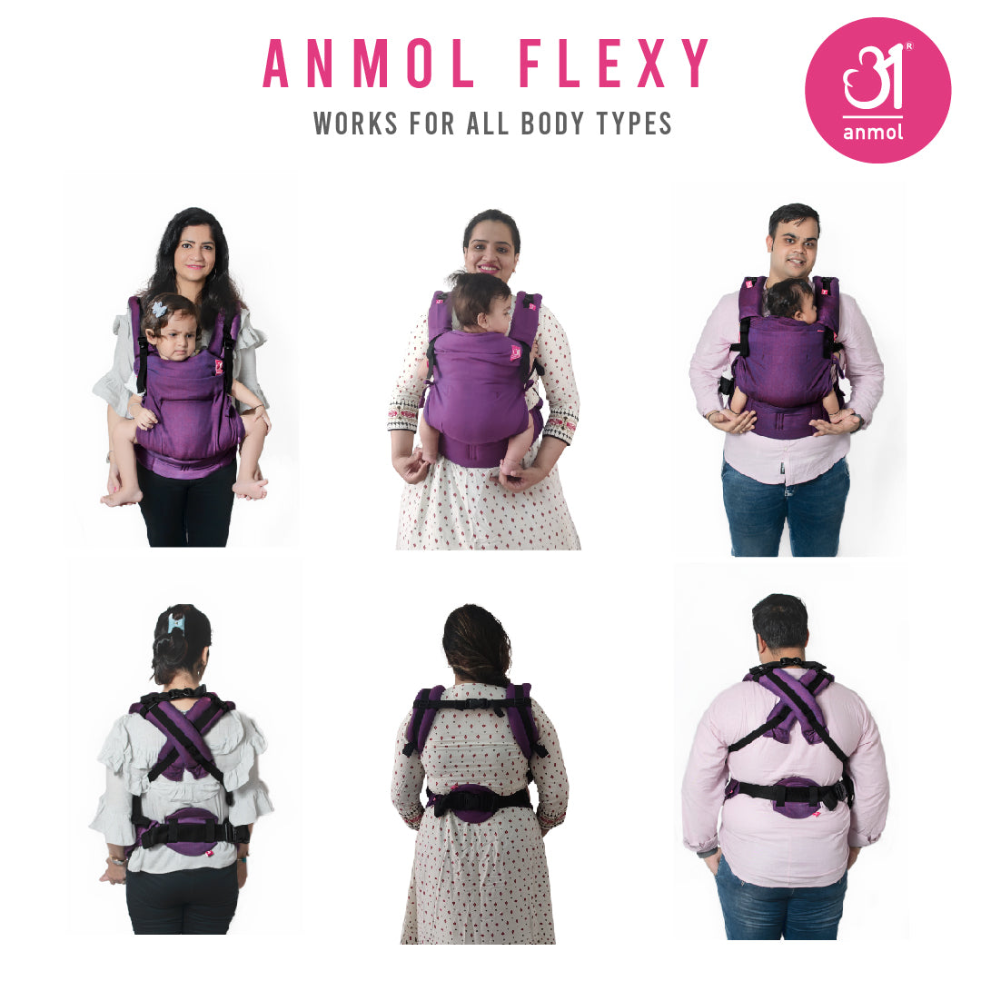 Purple Flexy - Anmol Baby Carriers