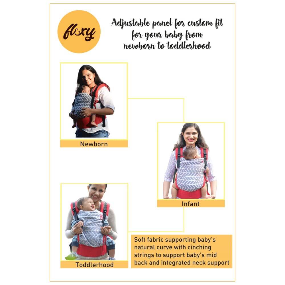 Shiv Red Flexy - Anmol Baby Carriers
