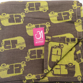 Rickshaw Brown Blanket - Anmol Baby Carriers