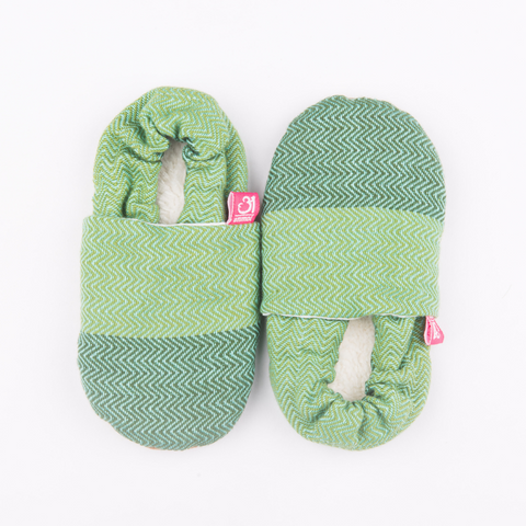Image of Dhruva Olive Green Shoes - Anmol Baby Carriers
