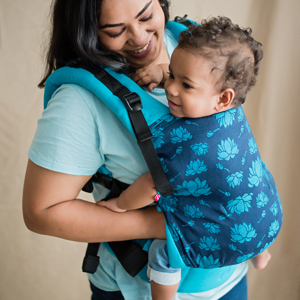 Ergobaby top blue lotus
