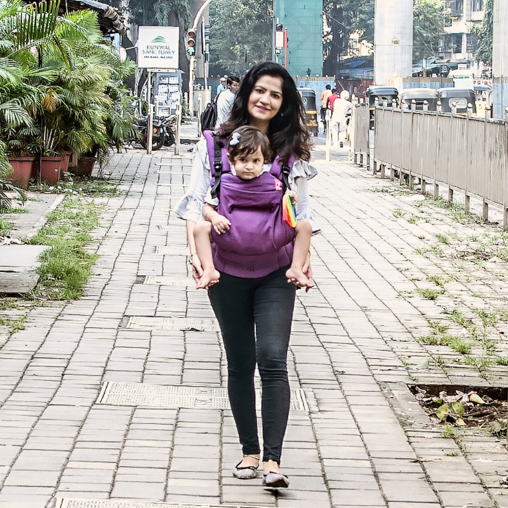 Purple Flexy - Anmol Baby Carriers