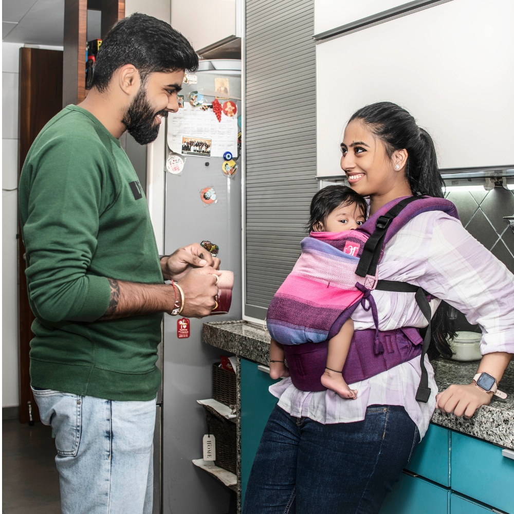 Rewa Purple Flexy - Anmol Baby Carriers