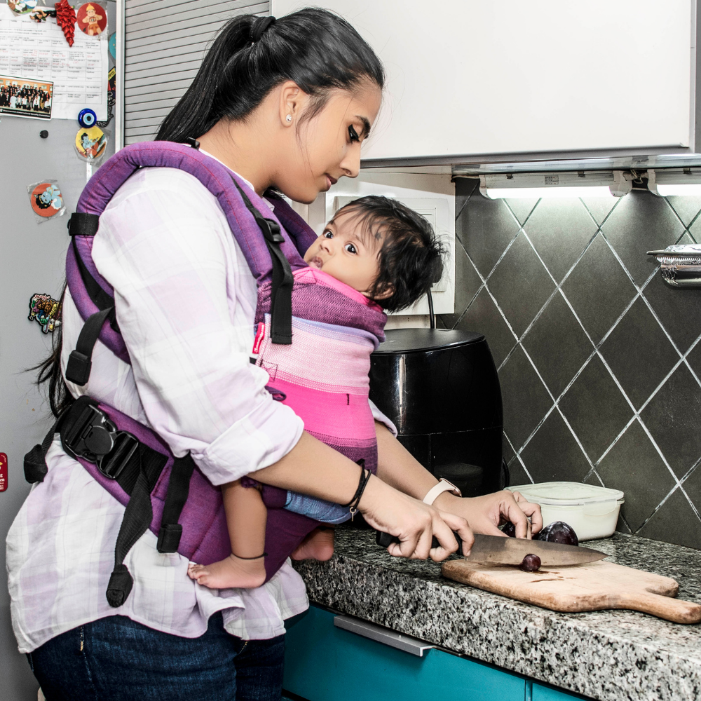 Rewa Purple Flexy - Anmol Baby Carriers