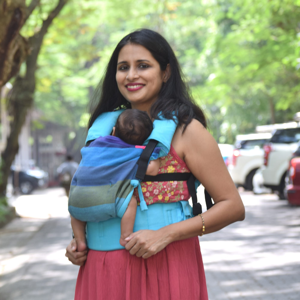 Reyansh Turquoise Flexy - Anmol Baby Carriers