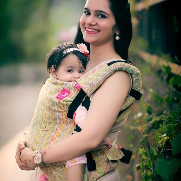 Aquarelle Cycle Flexy+Lumbar Support+Droolers - Anmol Baby Carriers