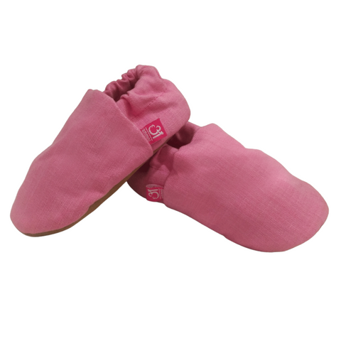 Image of Light pink Shoe for Newborn Baby