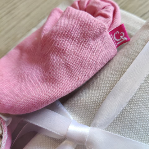 Image of Light pink Shoe - Anmol Baby Carriers