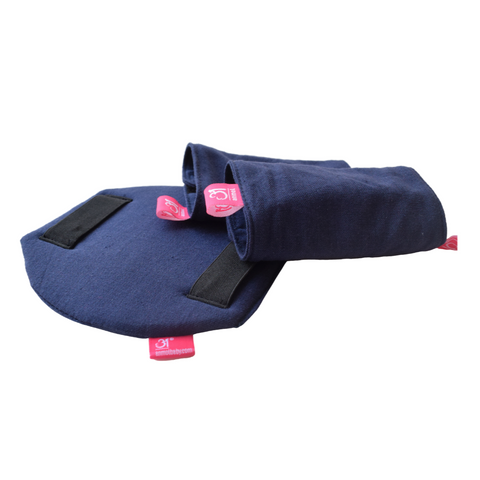 Droolers and Lumbar Support NavyBlue - Anmol Baby Carriers