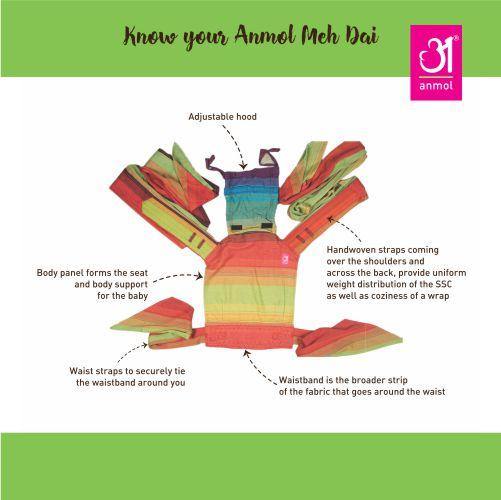 Cycle Red Meh Dai Semi - Anmol Baby Carriers