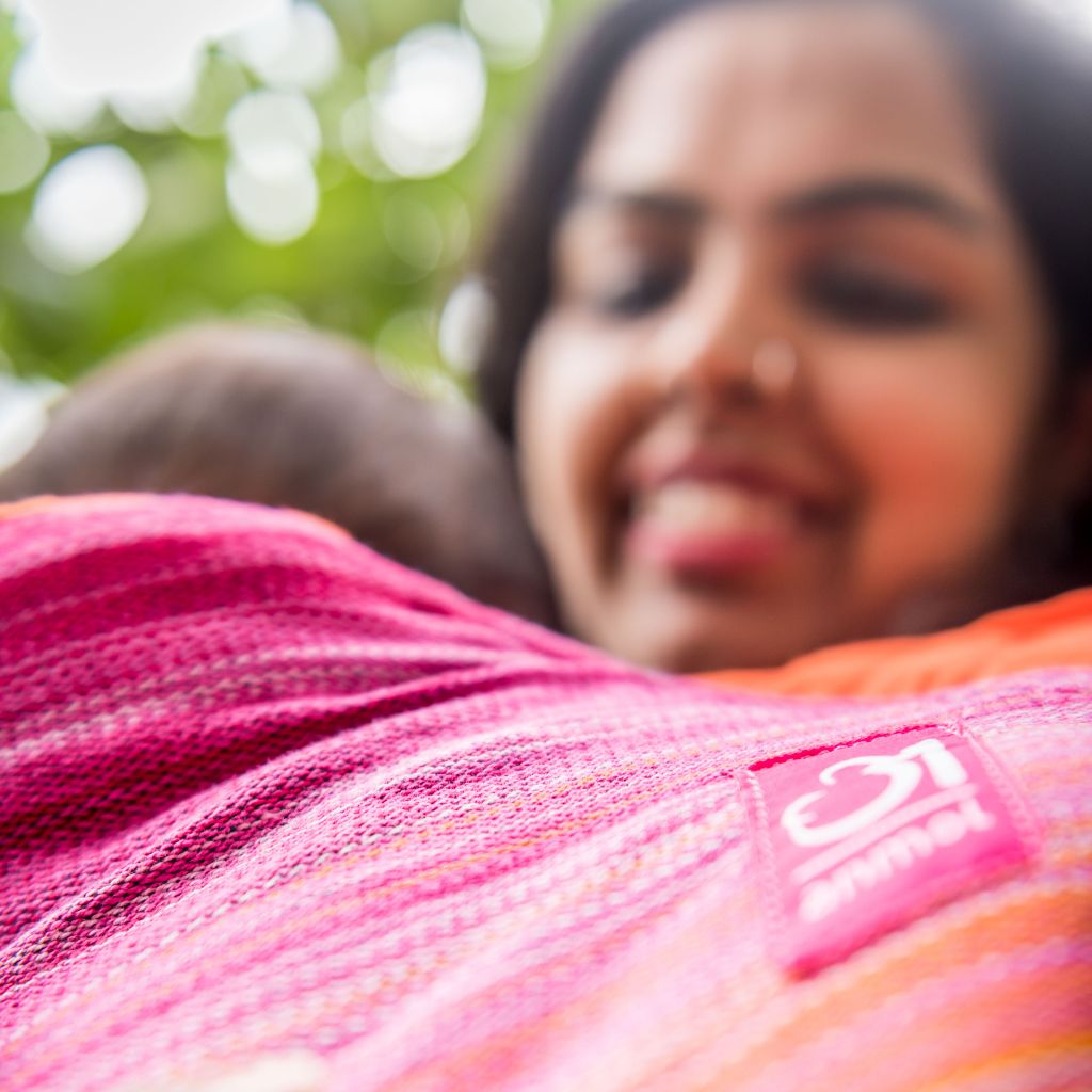 Rickshaw Videh Orange Meh Dai Reversible - Anmol Baby Carriers