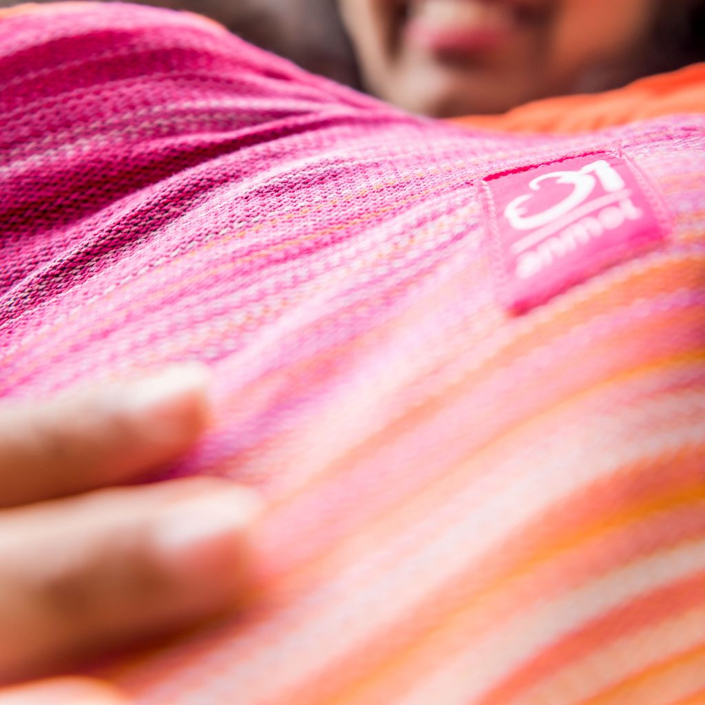 Rickshaw Videh Orange Meh Dai Reversible - Anmol Baby Carriers