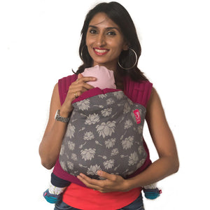 Padma Magenta Meh Dai Semi - Anmol Baby Carriers