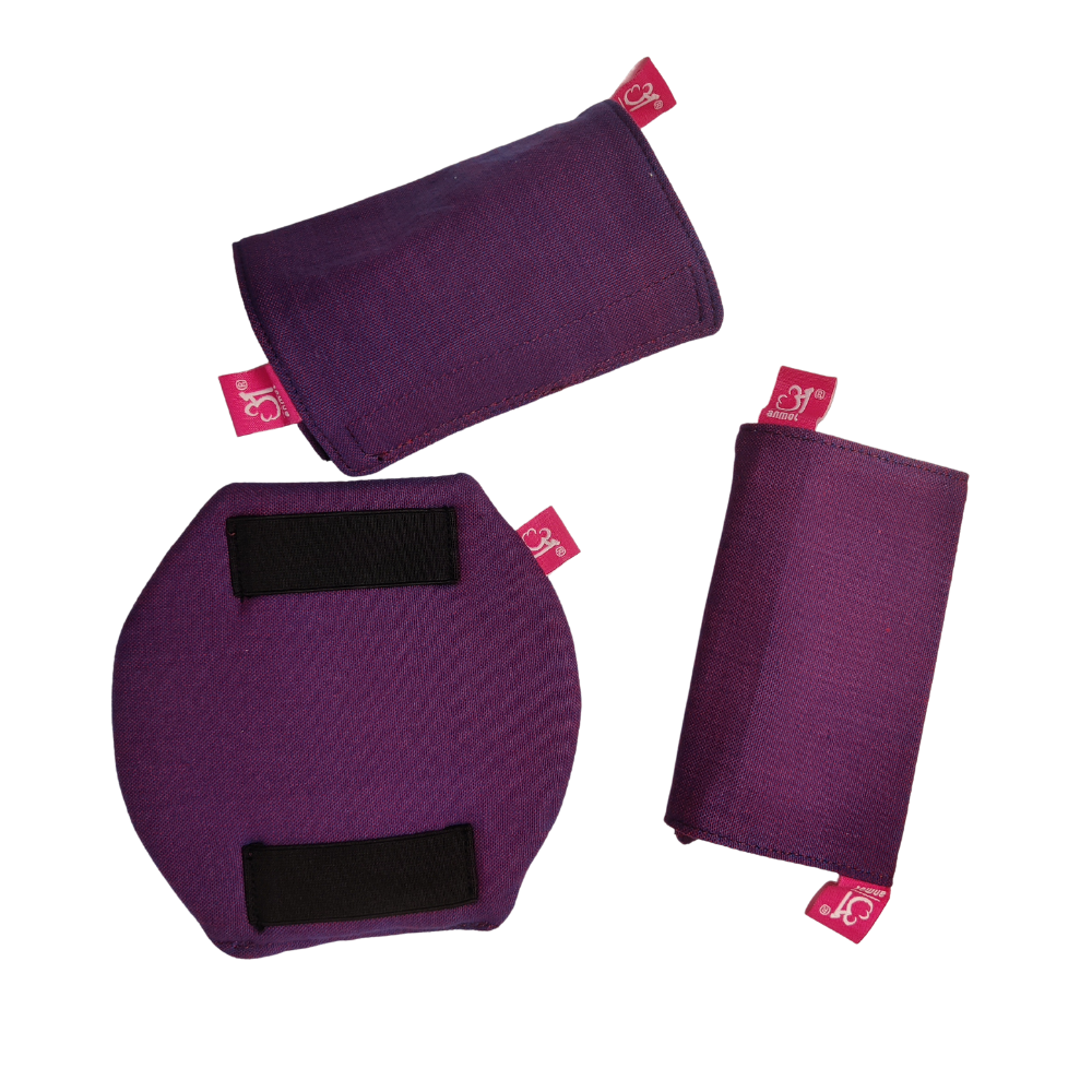 Purple Flexy+Lumbar Support+Droolers