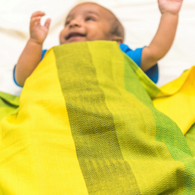 Radha Gold Weft Blanket - Anmol Baby Carriers