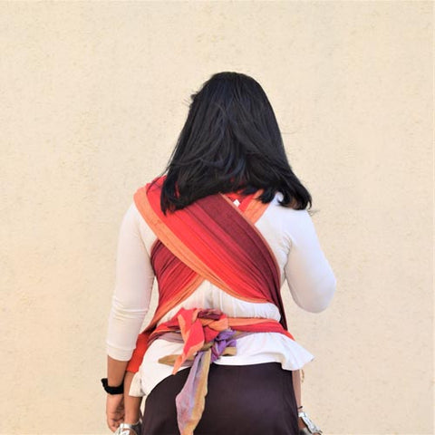 Image of Reyansh Red Meh Dai Full - Anmol Baby Carriers