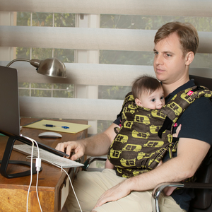 Rickshaw Flexy+Lumbar Support+Droolers - Anmol Baby Carriers
