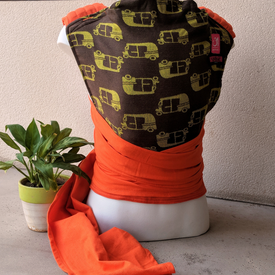 Rickshaw Videh Orange Meh Dai Reversible