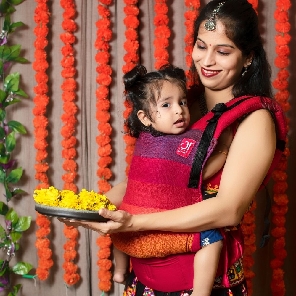 Rishaan Red Flexy - Anmol Baby Carriers