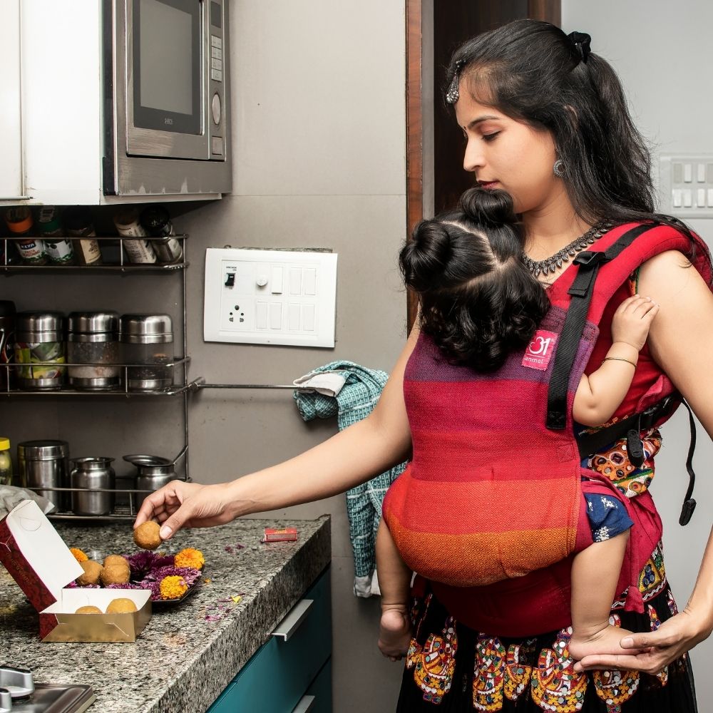 Rishaan Red Flexy - Anmol Baby Carriers