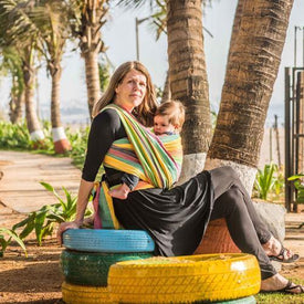 Saharsh Wrap Handwoven Baby Wrap - Anmol Baby Carriers