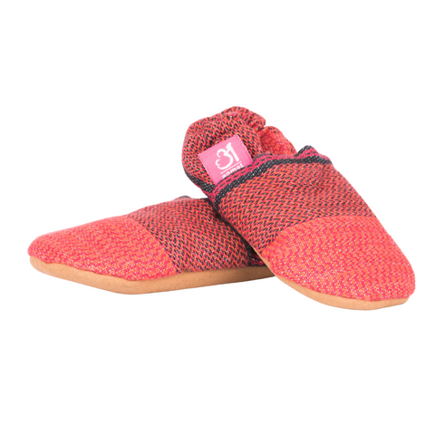 Image of Saptrangi Ruby Shoes - Anmol Baby Carriers