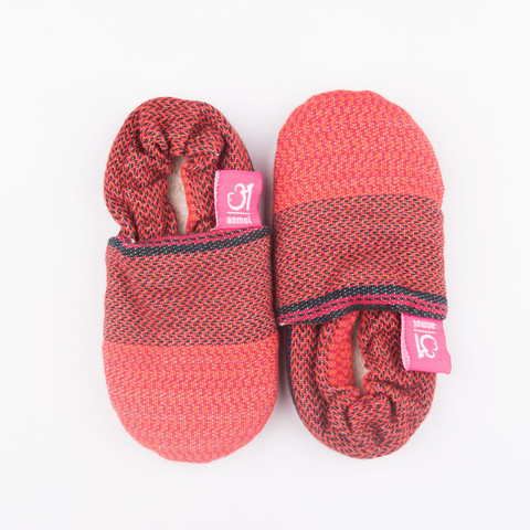 Image of Saptrangi Ruby Shoes - Anmol Baby Carriers