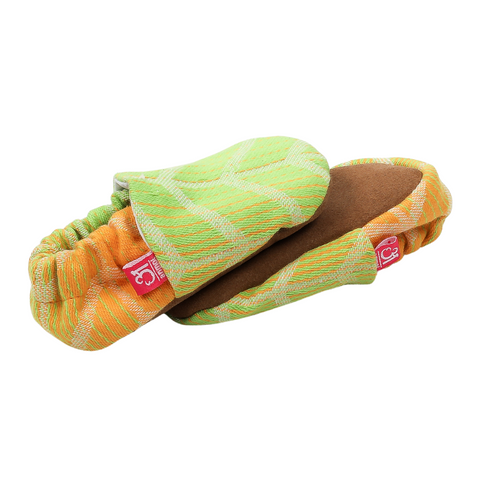 Image of Shaurya Lime Green To Yellow Mix Shoes - Anmol Baby Carriers