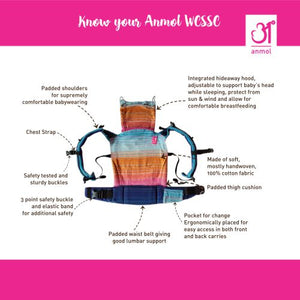 Anmol Basic Pink Full WCSSC - Anmol Baby Carriers