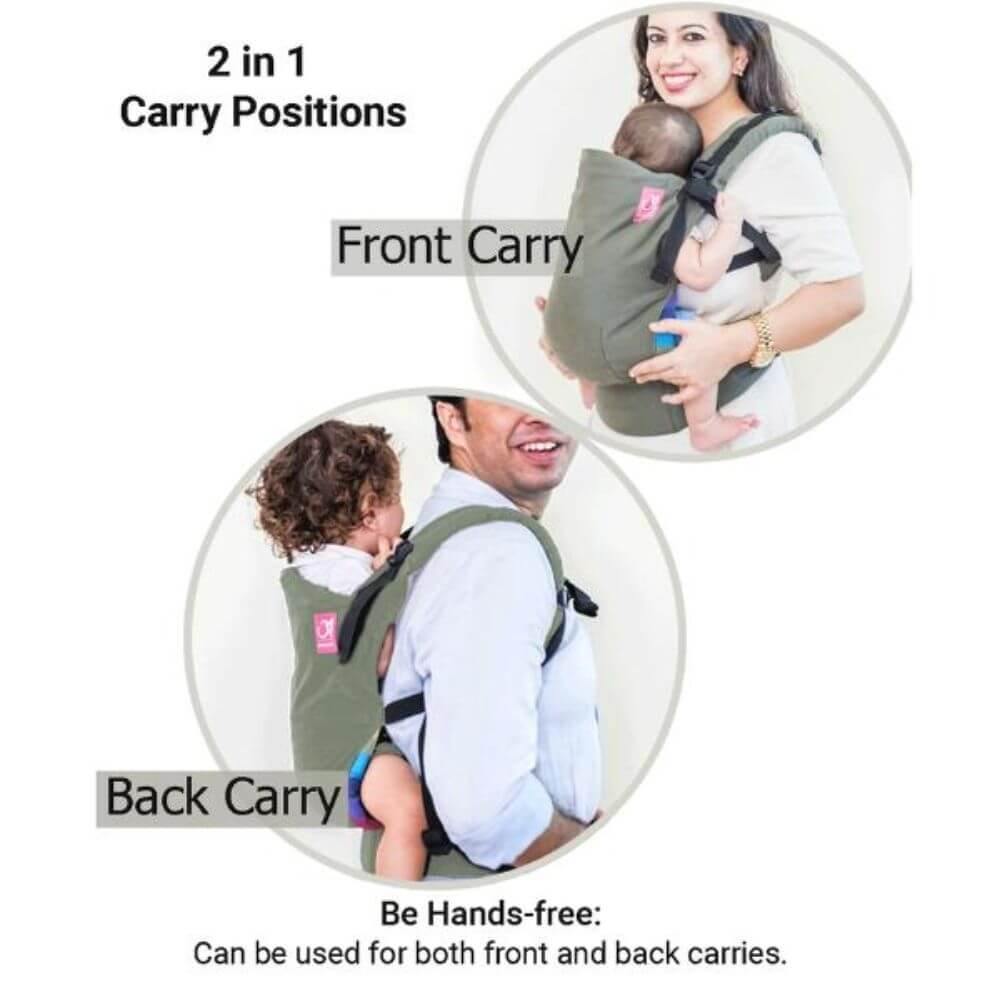 Anmol Easy Olive Baby Carrier - Anmol Baby Carriers