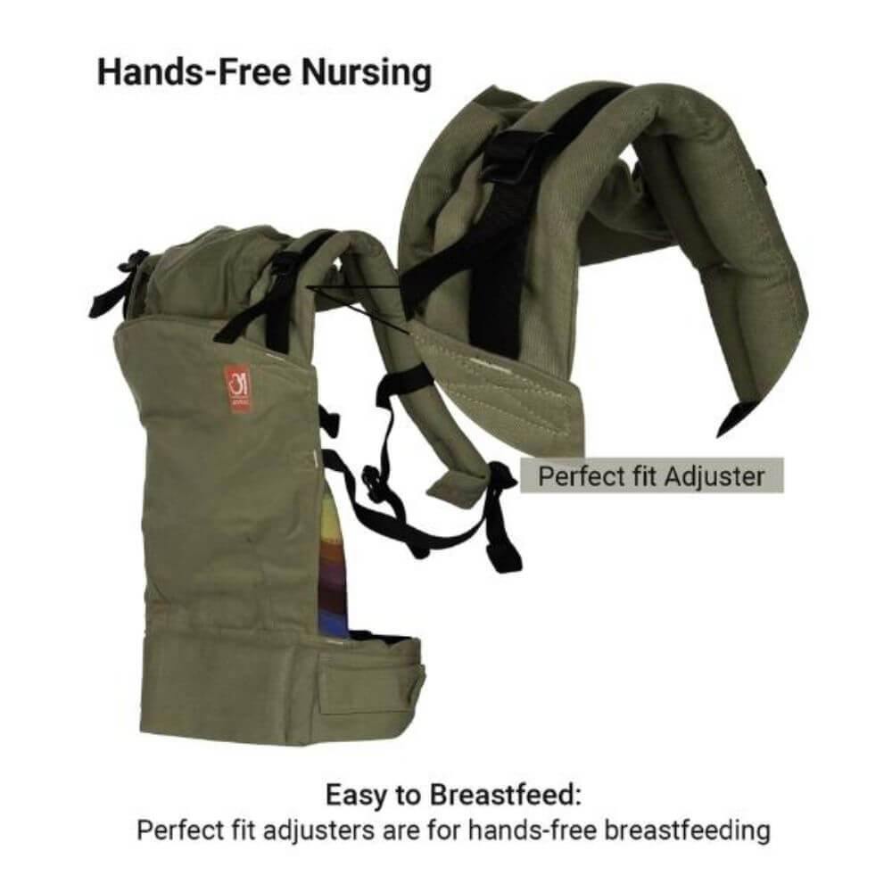 Anmol Easy Olive Baby Carrier - Anmol Baby Carriers