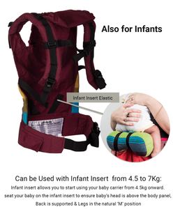 Anmol Easy Burgundy - Anmol Baby Carriers