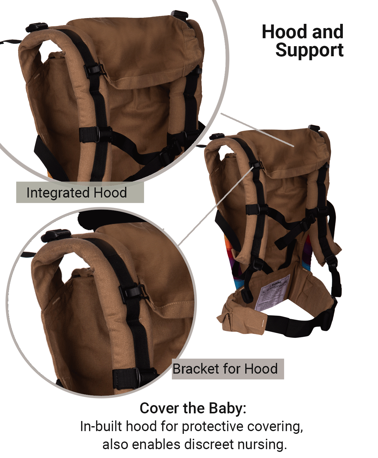 Anmol Easy Khaki - Anmol Baby Carriers