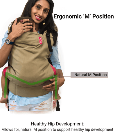 Image of Anmol Easy Khaki - Anmol Baby Carriers