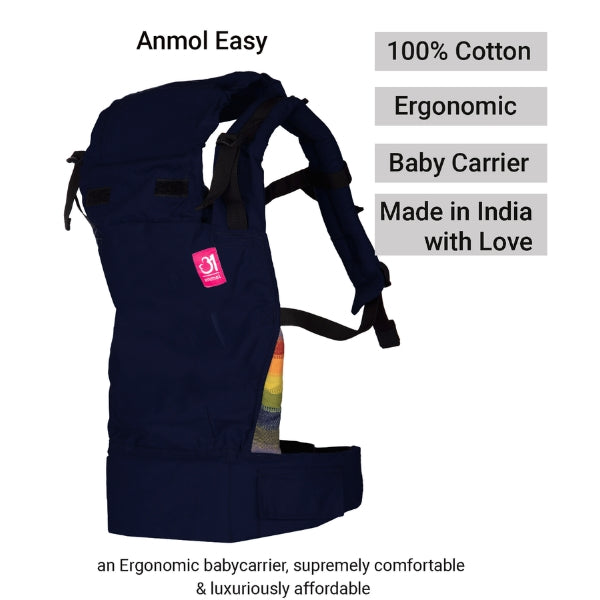Anmol Easy Navy Blue - Anmol Baby Carriers