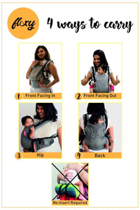 Light Pink Flexy - Anmol Baby Carriers