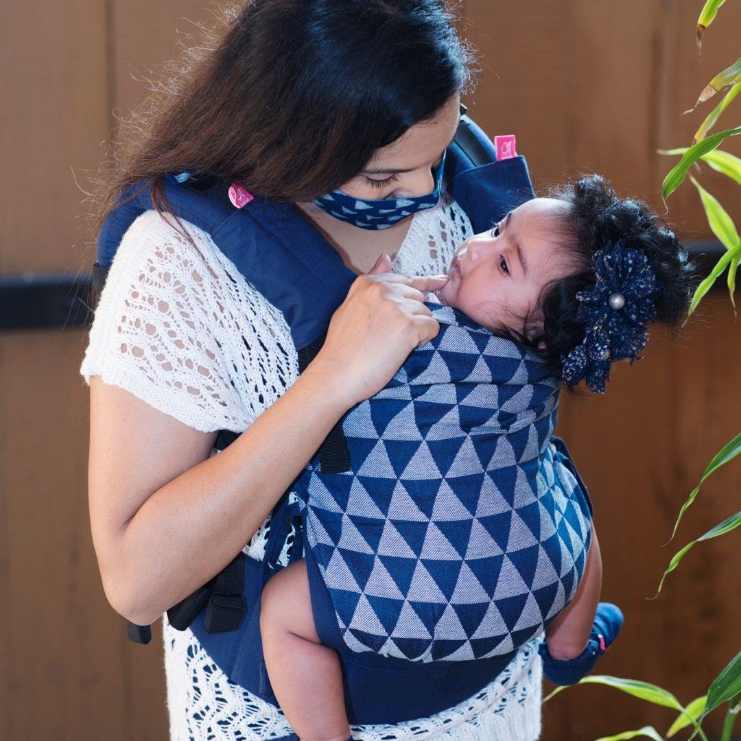 Shamsher Navy Blue Flexy - Anmol Baby Carriers