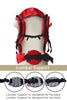Deep Red Lumbar Support - Anmol Baby Carriers